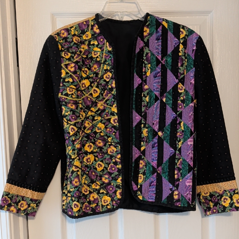 Floral Patchwork Women's Jacket
